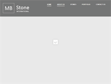 Tablet Screenshot of mbstone-international.com